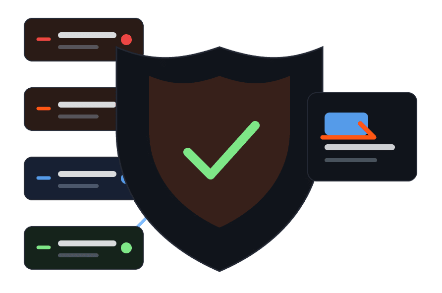 Risk-aware execution chain preview