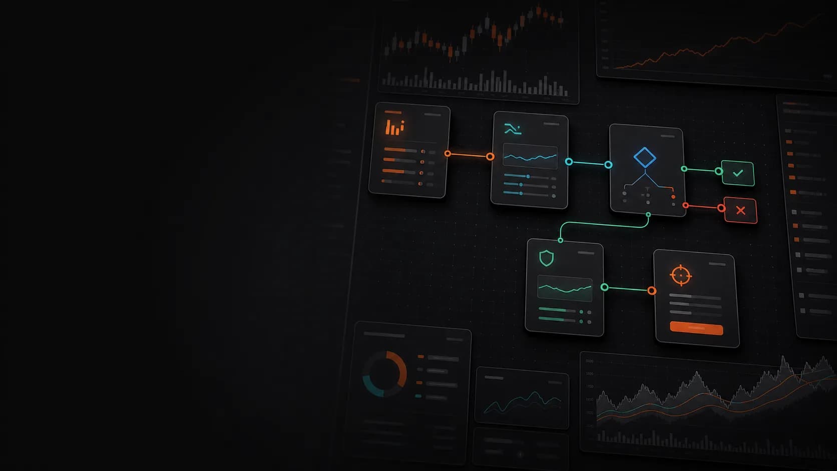 An executable node canvas illustration