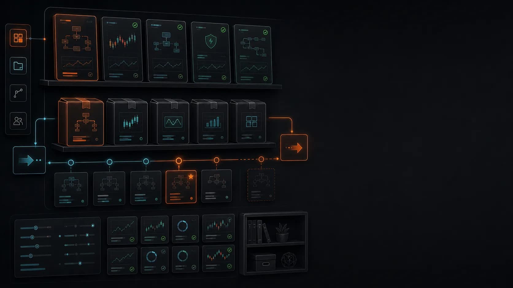 Turn strategy experiments into reusable assets. illustration